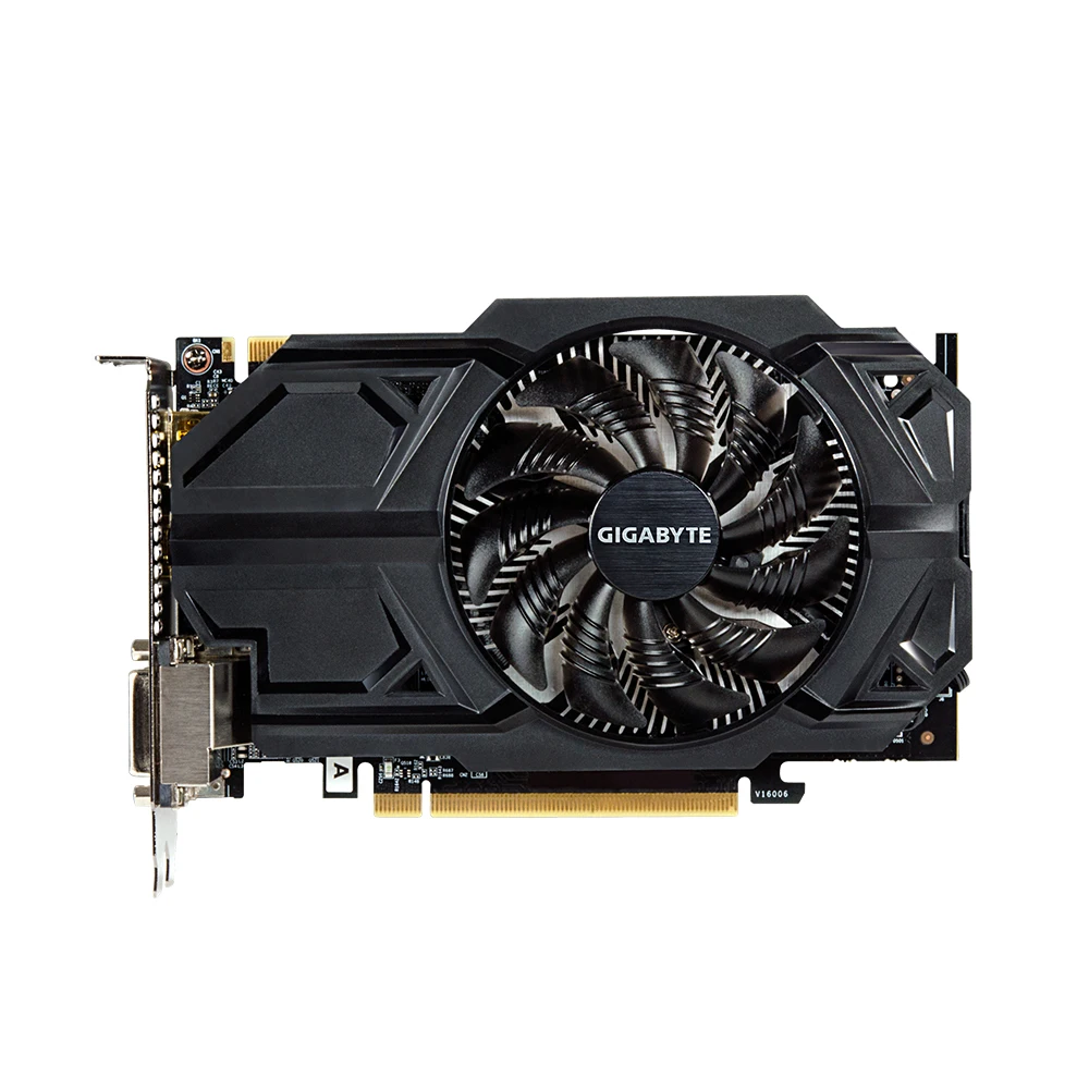 Видеокарта GIGABYTE GTX950 2 Гб 128 бит GDDR5 видеокарты для nVIDIA VGA карты Geforce GTX 950 используются прочнее, чем GTX 750 Ti