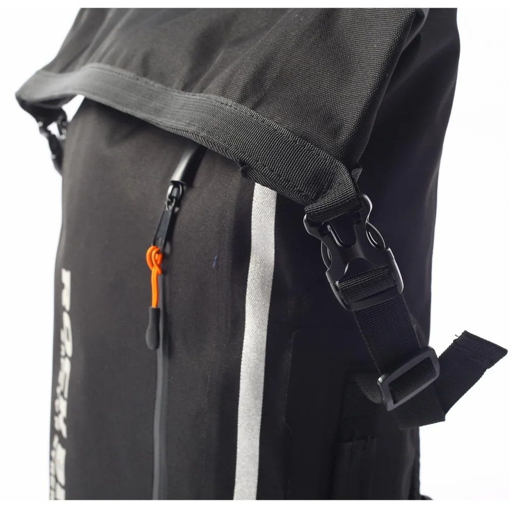 Бесплатная доставка 2017 рок байкер D elets водонепроницаемый Roll Top рюкзак/сумка Stealth