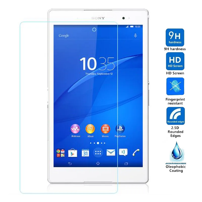 9H закаленное стекло для защиты экрана Sony Xperia Tablet Z2 SGP541 Z3 Compact 8 0 &quotZ4 SGP771 Защитная