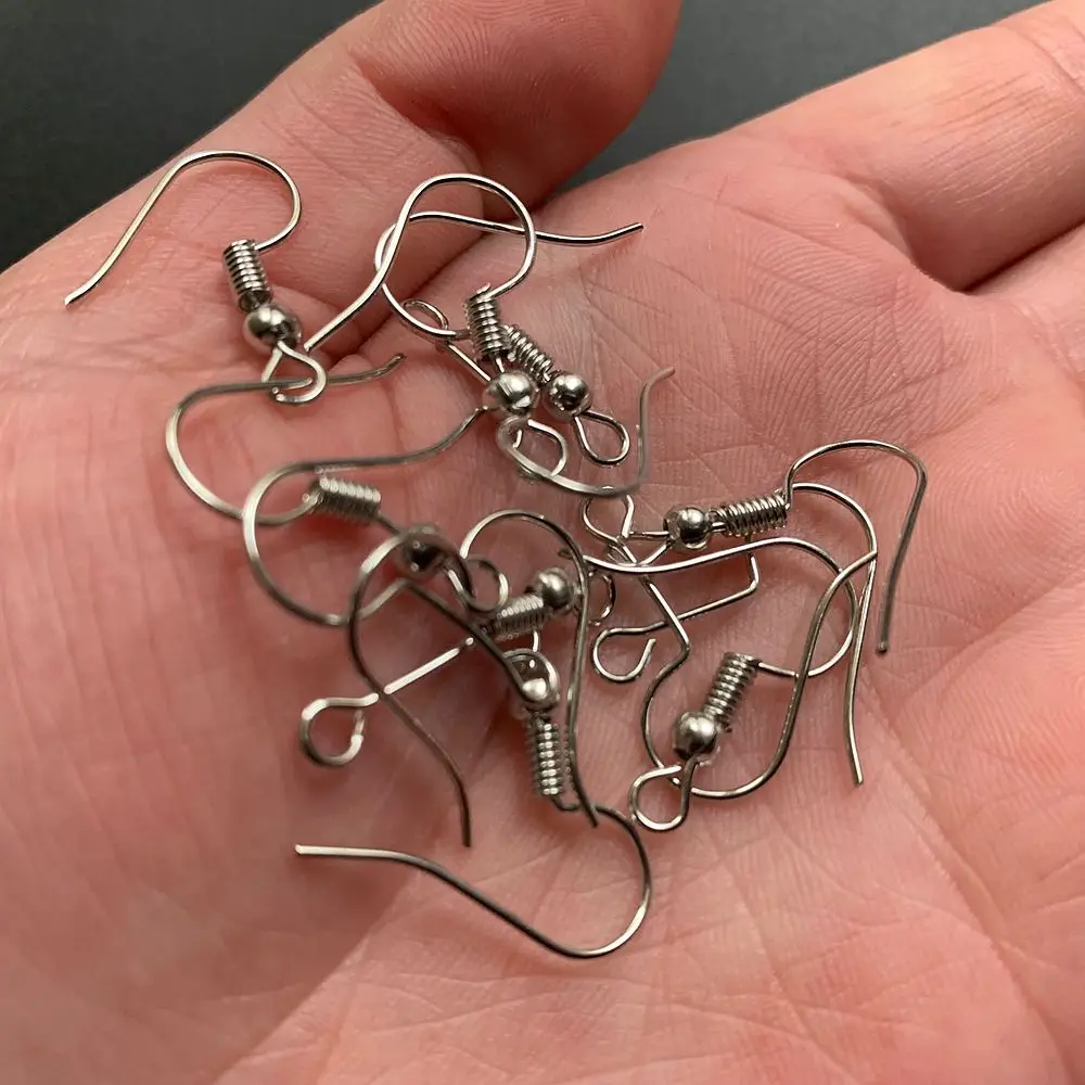 100 шт. никелевые заушники для сережек |