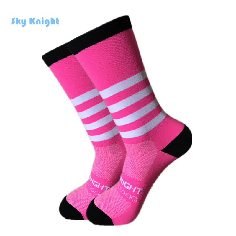 BPK Профессиональные брендовые дышащие спортивные носки унисекс дорожные велосипедные носки спортивные носки для спорта на открытом воздухе носки для велоспорта Компрессионные носки - Цвет: BPK
