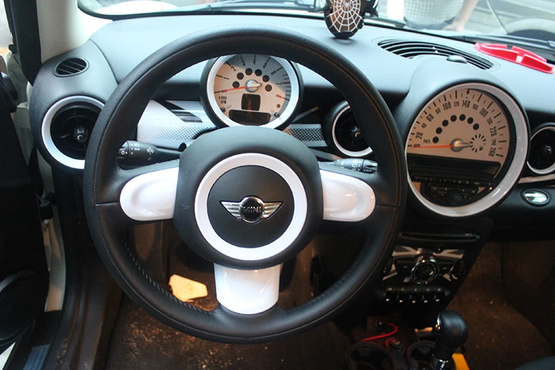 Новые автомобильные аксессуары MINI Cooper R55 R56 R57 R58 R59 R60 чехол на руль без