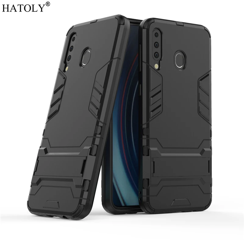 Для Samsung Galaxy M30 Чехол резиновый робот Броня Корпус Жесткий ПК задняя крышка