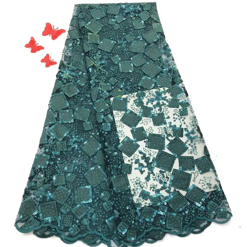 Персиковое красивое новейшее французское кружевное полотно 2019 цветочное