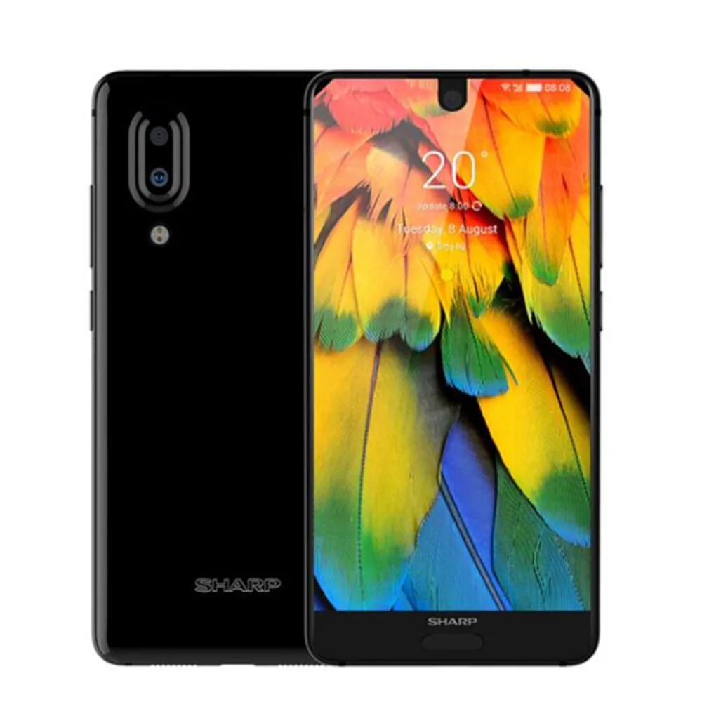 Смартфон SHARP AQUOS C10 S2, глобальная версия, 4 Гб ОЗУ, 64 Гб ПЗУ, Восьмиядерный процессор Snapdragon 630, 5,5 дюймов, NFC, 12 МП, двойная камера, мобильный телефон