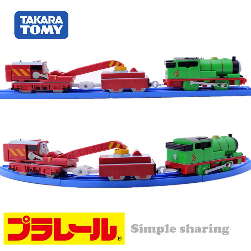 Набор моделей поездов Takara Tomy Tomica TS 17 Trackmaster Rocky Baby литые Развивающие игрушки для
