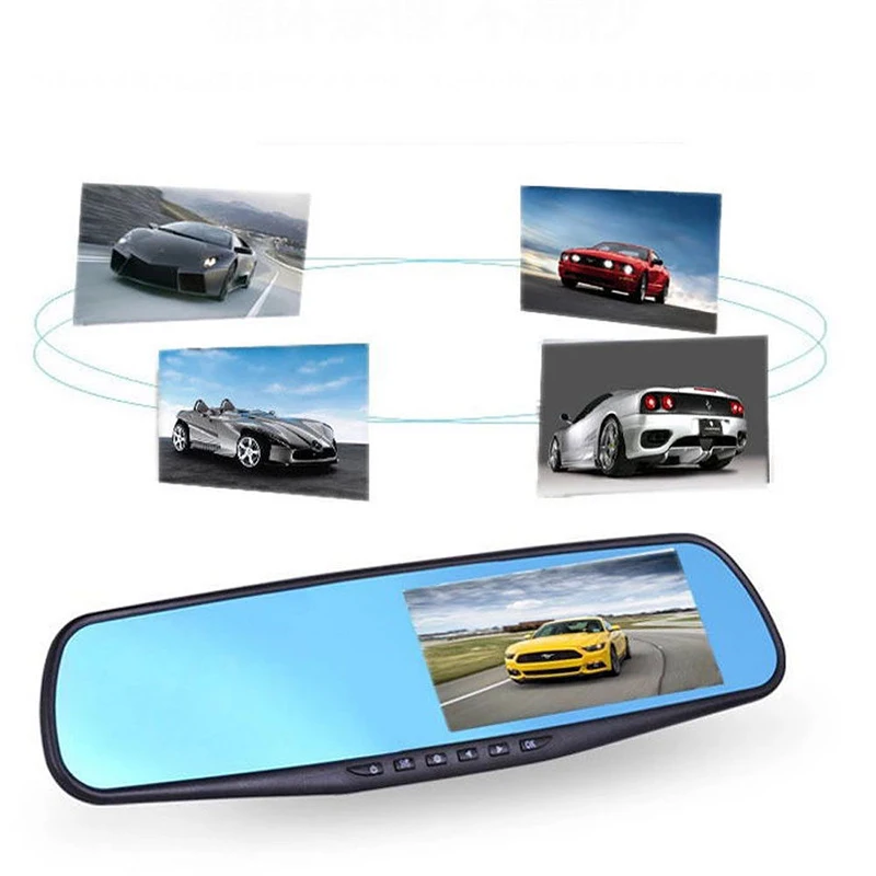 2019 автозапчасти обзор зеркало цифровой дисплей автомобиля DVR 2 8 дюймов Full HD 1080P