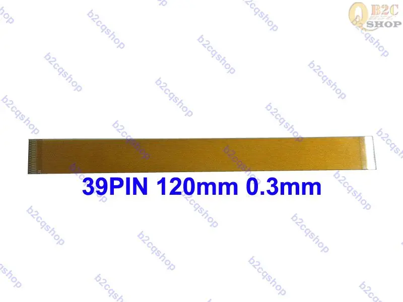 39PIN 120mm 0.3mm pitch FFC FPC cable ribbon LVDS MIPI LCD | Электроника