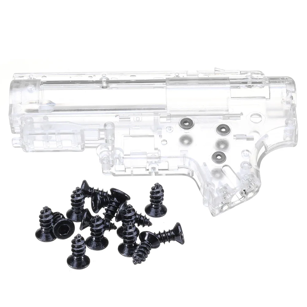 Коробка передач Upgrade Kit 460 мотор модифицированные части металл/пластик для JinMing Gen9 M4A1 гелевый шар для игрушечный пистолет