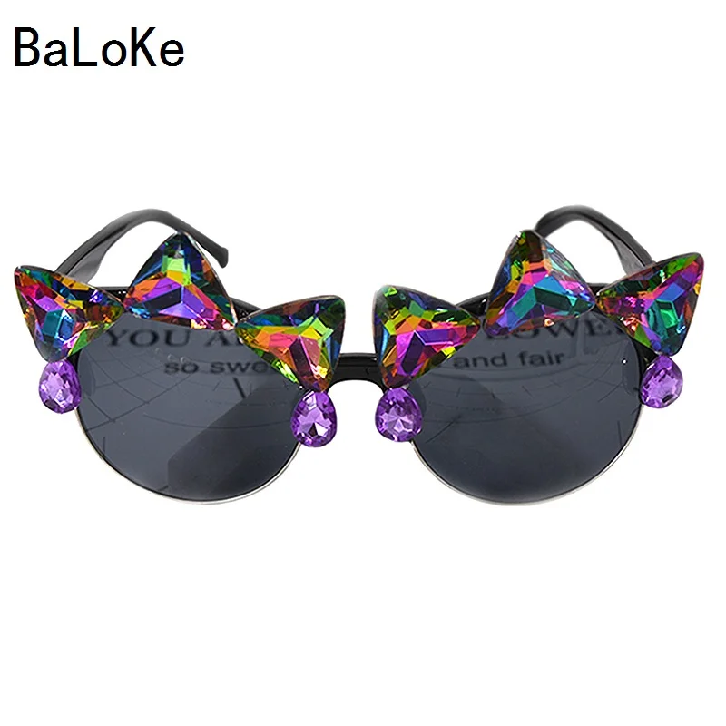 Женские солнцезащитные очки кошачий глаз в стиле барокко | Аксессуары для одежды