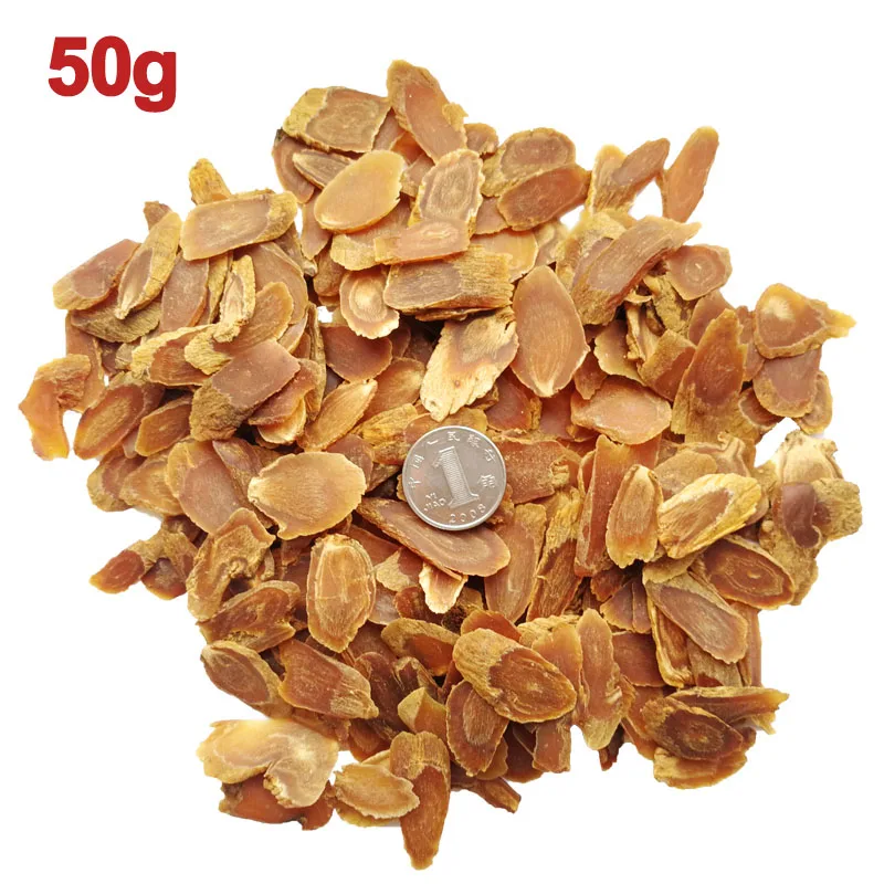 50g Сушеные корейские кусочки корня красного женьшеня 6 лет - Цвет: 50g