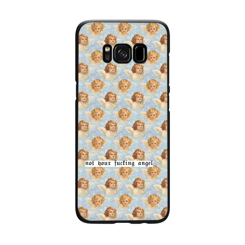Renaissance angels Novelty Fundas Soft Phone Cover Case For Samsung Galaxy M10 20 30 S6 7 Edge S8 9 10 Plus Note 10 8 9 - Цвет: B5