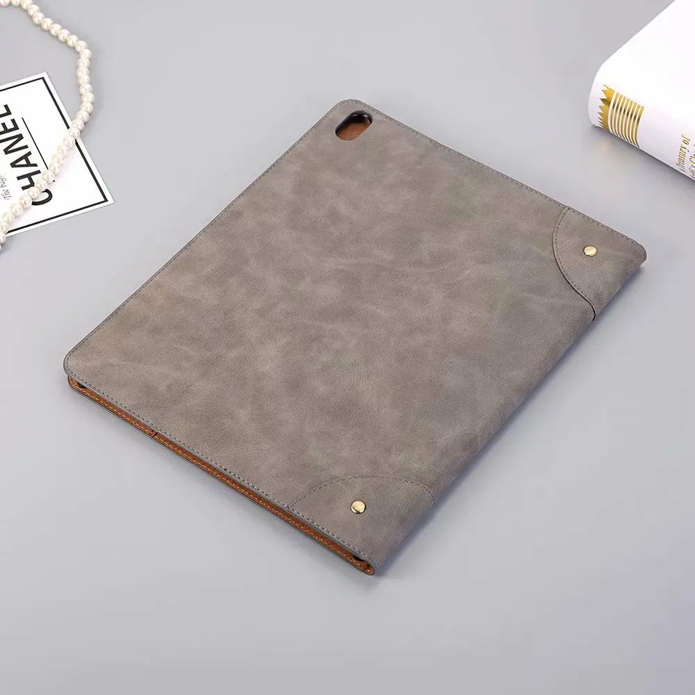 Для iPad Pro 12,9 чехол магнитный Смарт Флип кожаный чехол для книги с отделением для карт откидной Чехол для сна 12,9 дюймов