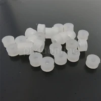 about 80pcspack j374 white plastic soft shaft sleeve fit 2mm axle sleeve diy model car parts stopper free shipping russia