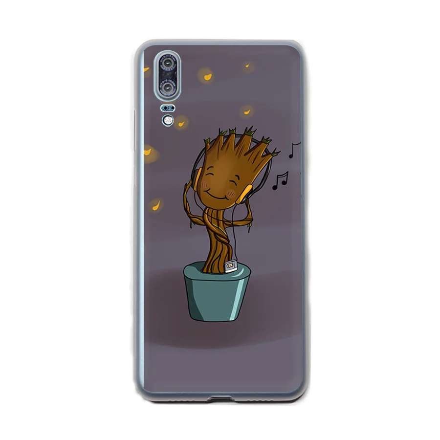 Чехол для телефона Guardian Rocket енот Huawei P8 P9 P10 P20 Pro Lite 2015 2016 2017 Mini Plus Note 8 9 P Smart |