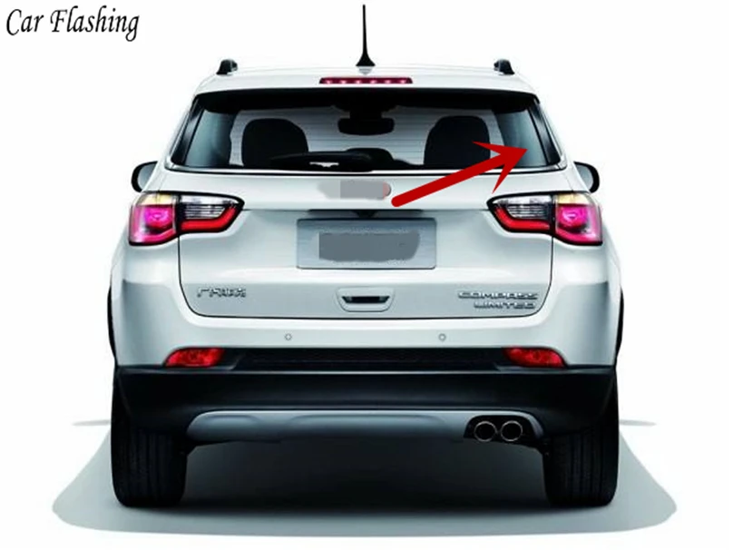 Автомобильный мигающий 2 шт для Jeep Compass светодиодный DRL задний бампер задний фонарь Противотуманные стоп-сигналы Поворотная сигнальная лампа отражатель