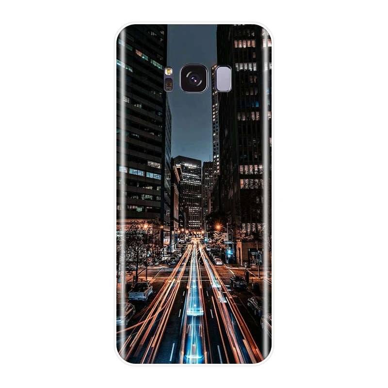 Задняя крышка для Samsung Galaxy S5 S6 S7 Edge S8 S9 Plus мягкий силиконовый чехол телефона с