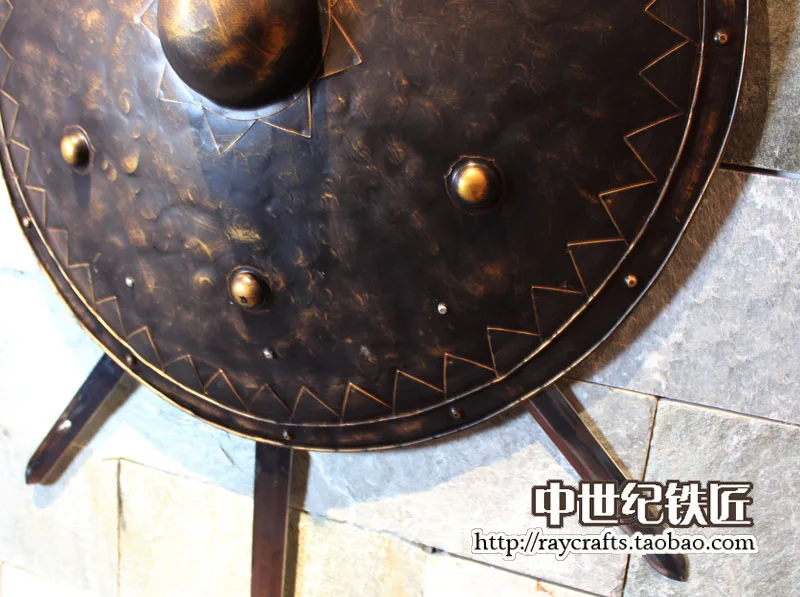 Щит в стиле древнего рыцаря римском стиле/Броня самурая европейском мече/фон для