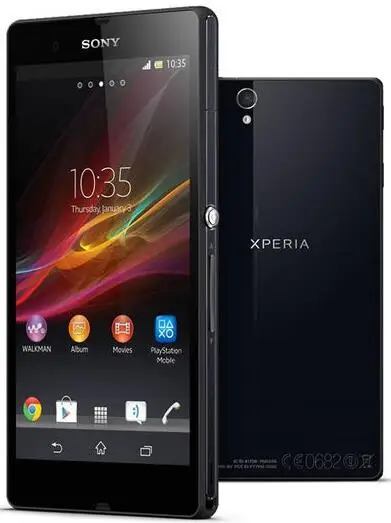 sony Xperia Z L36h C6602 C6603 5," сенсорный экран 13.1MP четырехъядерный 2G ram 16GB rom 3g& 4G мобильный телефон 1080P Smatphone - Цвет: Black