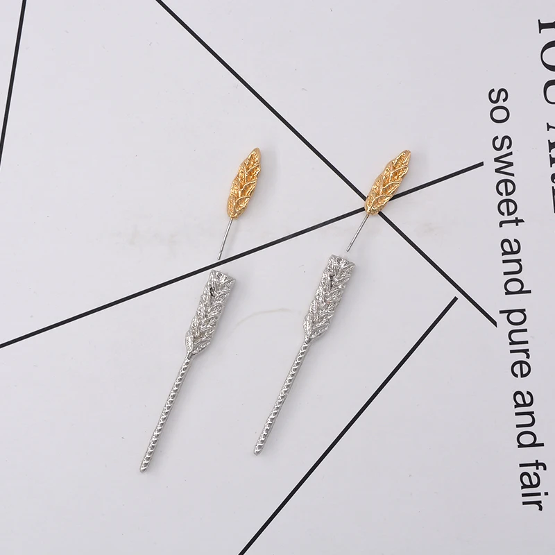 New Design Quality Charm Girl Hot Popular Crystal Fashion Wheat String Long Dangle Earrings for Women Best Gifts | Украшения и