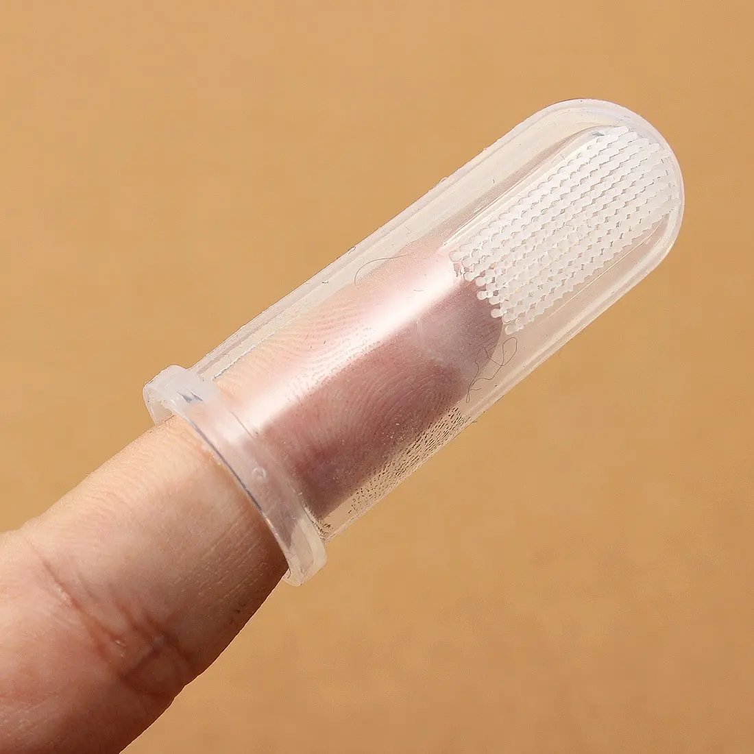 Kids Baby Finger Toothbrush Infant Soft Silicone Teeth Rubber Massager Brush 1PCS | Мать и ребенок
