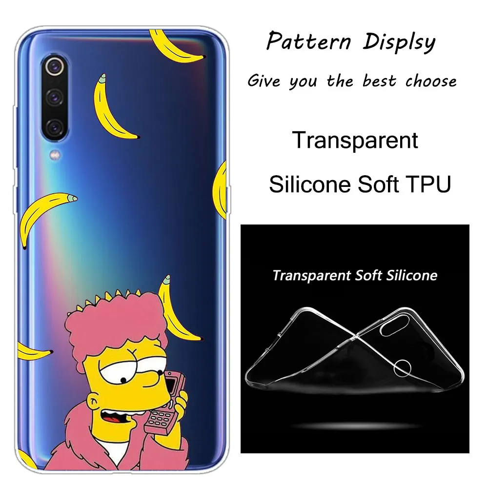 008 Горячая Симпсоны силиконовый чехол для Xiaomi Pocophone F1 9T 9 9SE 8 A2 Lite A1 A2 Mix3 Redmi K20 7A Note 4 4X5 6 7 Pro S2 крышка - Цвет: 008
