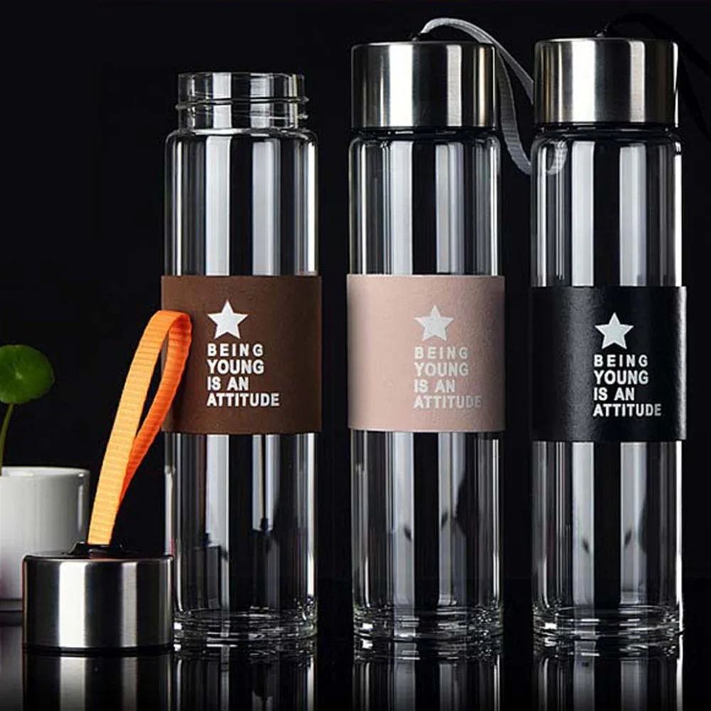 Бутылка для воды из стекла My Botella высокотемпературная Спортивная Подарочная