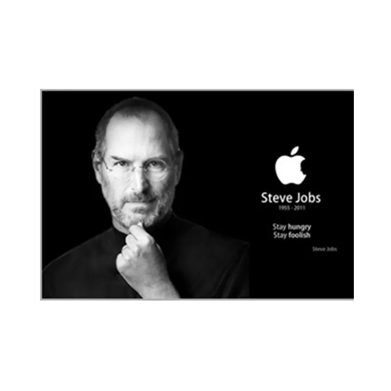 Celebrity Steve Jobs HD Photo Paper Poster Idol Inspired Art Decor Office inspirational Wall Decorative Painting Posters | Дом и сад