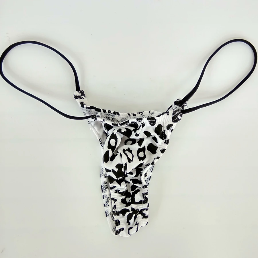 

mens underwear japanese style mini pouch small briefs thong sexy panties printed