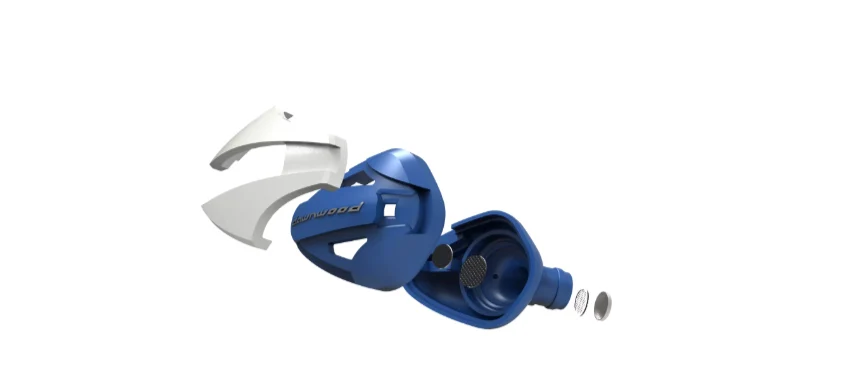 HIDIZS Dawnwood ST08 динамические наушники-вкладыши высокого разрешения IEMS с 2 контактами/0,78 мм съемным кабелем 5N бескислородная медная проволока