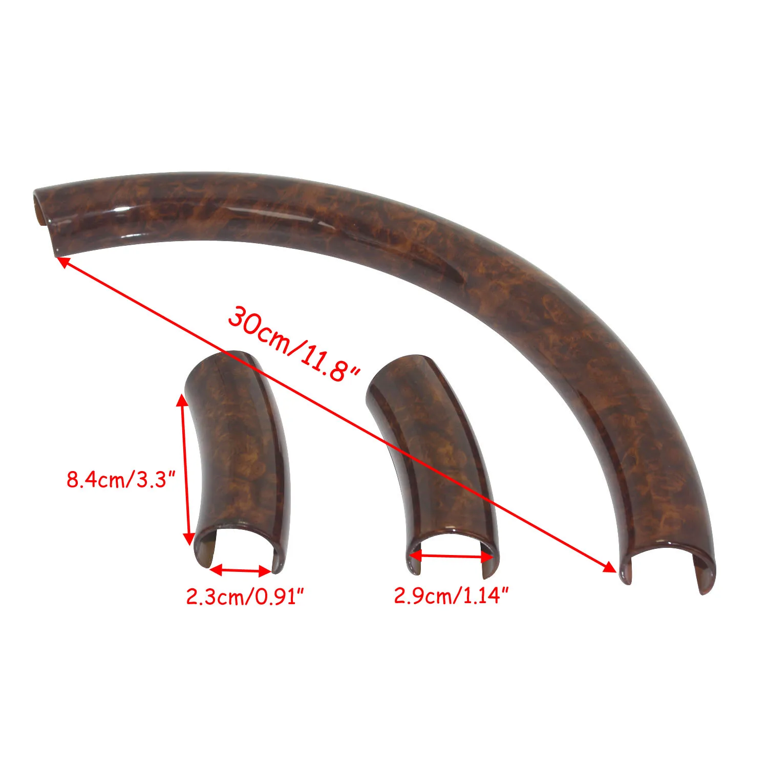 Чехол для руля Burl Wood отделка Benz W210 W211 E W203 W202 W208 W209 CLK W163 164 мл W140 W220 S Ford Kia Honda 15 дюймов