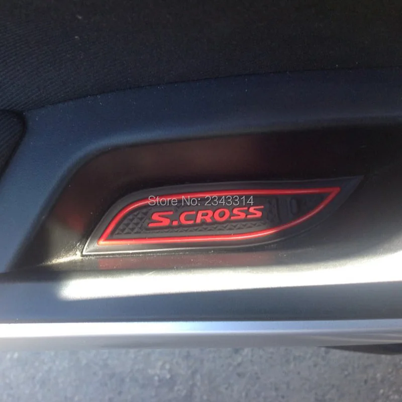 Для 2014 2018 2019 Suzuki SX4 S Cross Крест Гейт игровой коврик Нескользящая чашка коврики