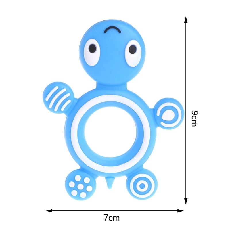 5 шт. Силиконовые Прорезыватели для зубов в виде черепахи|Детские прорезыватели| |