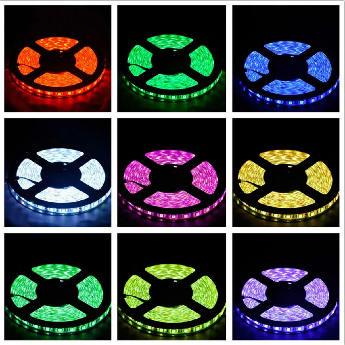 

20M Waterproof SMD5050 240W Smart WiFi APP Control LED Strip Light Kit Work With Alexa AC110-240V