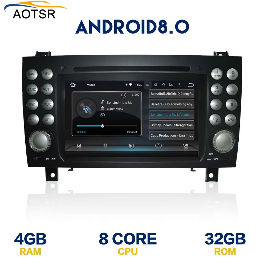 2 Din автомобильный DVD плеер блок для Mercedes Benz SLK 171 2004 2011 Автомобильный