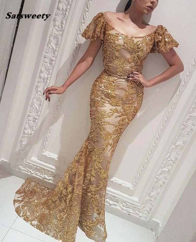 

2021 Yousef Aljasmi Dubai Arabic Bridesmaid Dresses Overskirt Detachable Train Champagne Mermaid Lace Applique Prom Party Gowns