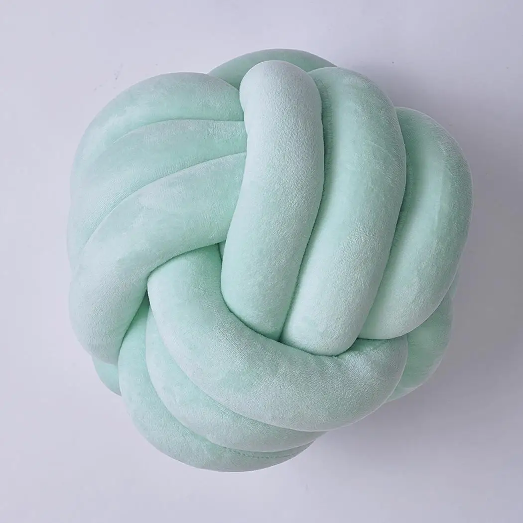 Мягкие мяч-клубок подушки детская кровать мягкие детские дома белый розовый