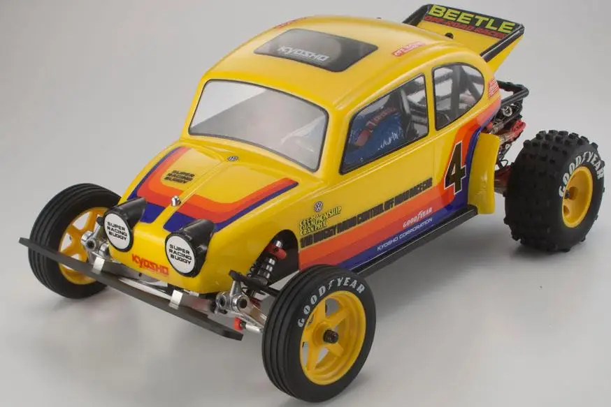 Kyosho 1/10 масштаб рок RC Гусеничный класс автомобиль чистого тела beetle30614