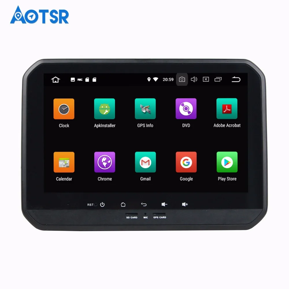 Автомобильный мультимедийный стерео радио аудио dvd плеер Android 8 0 GPS навигация для