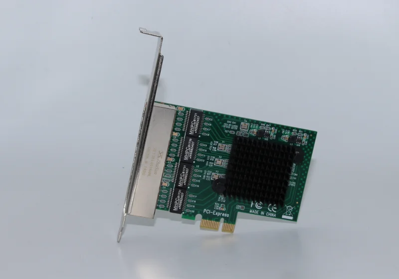 4-портовый гигабитный Ethernet сетевой адаптер для сервера карт RJ45 разъем 10/100/1000