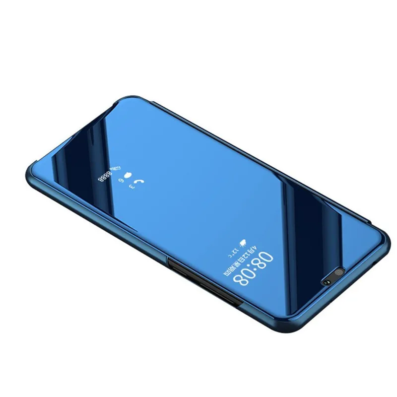 Чехол Alxun для OnePlus 7 Pro, зеркальный флип-чехол, Кожаная подставка, умный вид, задняя крышка для Oneplus 7T Pro, чехол One Plus 7 Pro, чехол