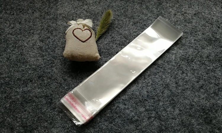 

Clear Resealable Cellophane/BOPP/Poly Bags 4*20cm Transparent Opp cosmetic Bag Packing Plastic Bags Self Adhesive Seal 4*20 cm