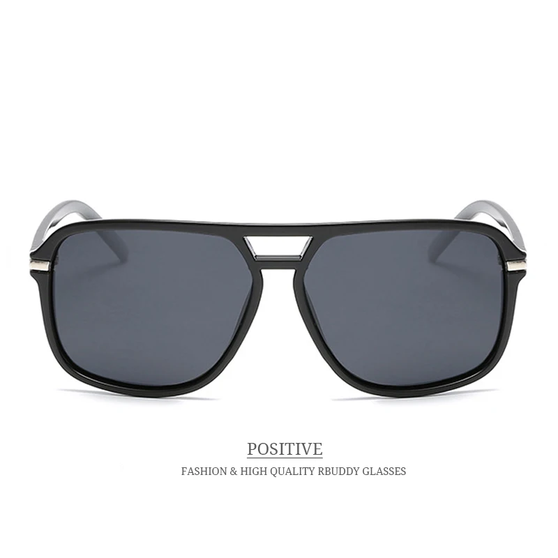 RBUDDY Driver очки поляризованные солнцезащитные мужские большие TAC линзы с квадратной