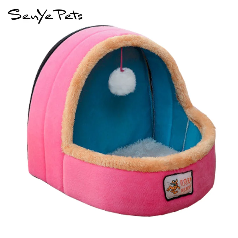 SENYE PETS 2018 burst paragram yurt pet wow замок теплый мягкий для питомца 5 цветов кровать домашних