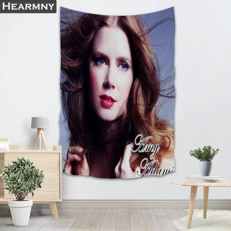 

HEARMNY Amy Adams Wall Hanging Tapestry Sheets Home Decorative Tapestries Beach Towel Yoga Mat Blanket Table Cloth Wall Tapestry