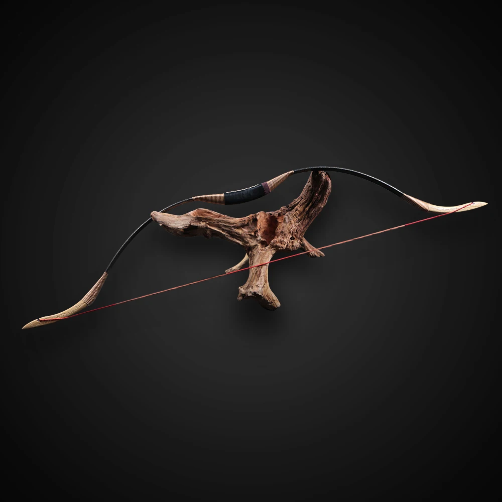 Арчер стрельба из лука 45lbs изогнутый с бантом китайский традиционный деревянный