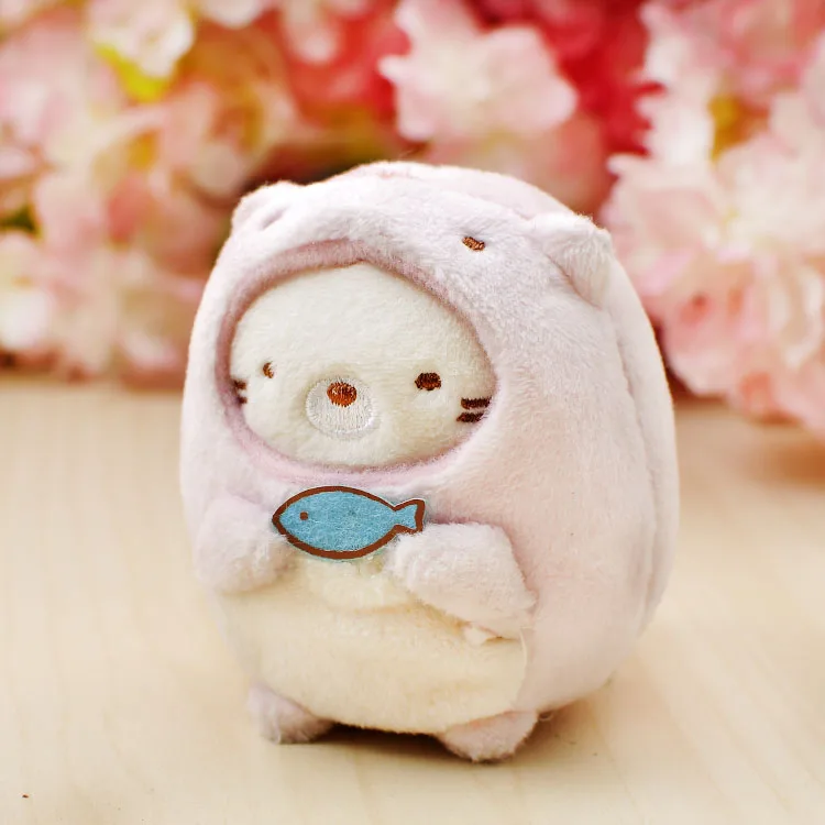 Новое поступление Sumikko Gurashi мультяшная кукла с кошкой платье вырезать угол San-X