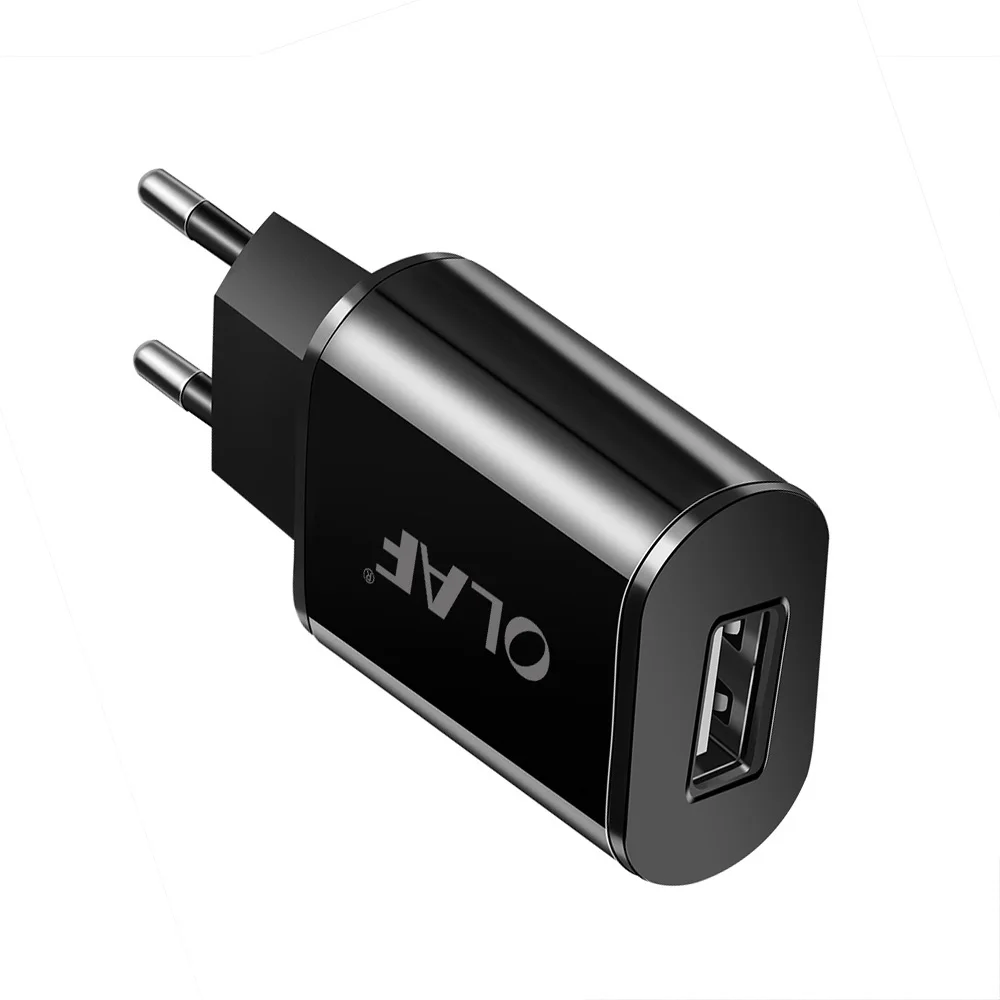 Олаф 5 в 2.0A USB зарядное устройство для iPhone Xs mxs 8 7 iPad быстрое настенное зарядное устройство ЕС адаптер для samsung S9 Xiaomi Mi 8 зарядное устройство для мобильного телефона - Тип штекера: 1 Port USb Charger