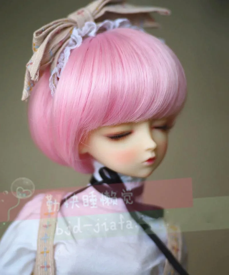 Новое поступление 1/3 1/4 1/6 Bjd SD кукольный парик из проволоки модные короткие милые