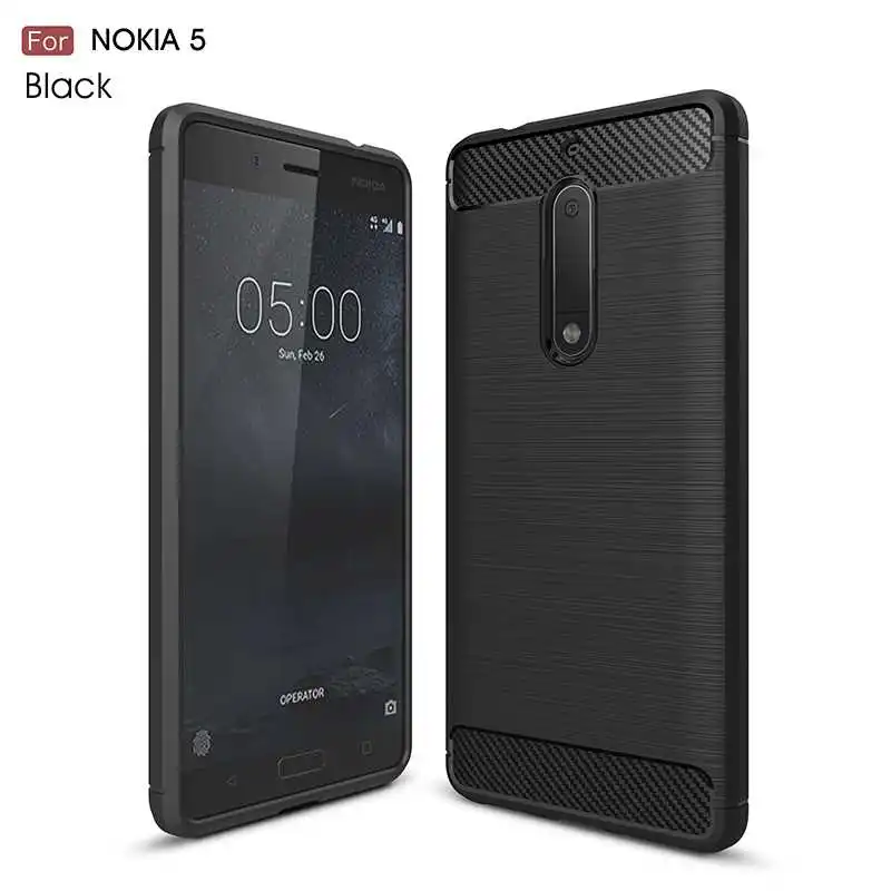 Модный Ударопрочный Мягкий силиконовый чехол Mokoemi 5," для Nokia 5, чехол для телефона Nokia 5